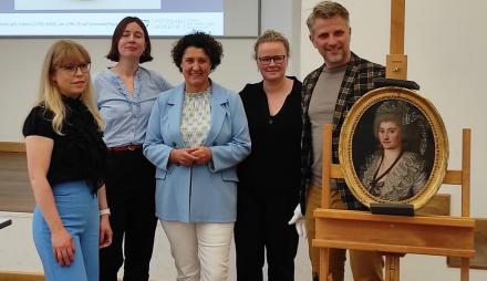 v.l. Christiane Schmidt, Constanze Köster, Brigitte Meier, Uta Kumlehn, Thomas Steller