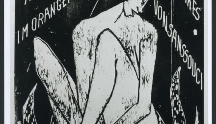 Plakat zum Potsdamer Kunstsommer 1921,