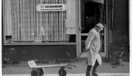 Friedrich-Ebert-Straße 20, Anzeigenannahme 1977-78 © Potsdam Museum
