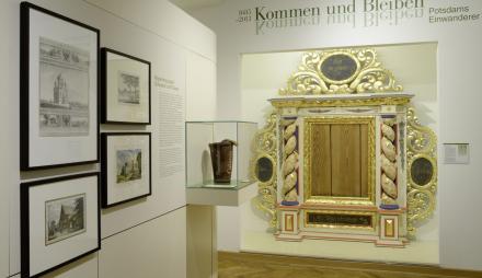 Aufsatz des Golmer Altars, 1718,