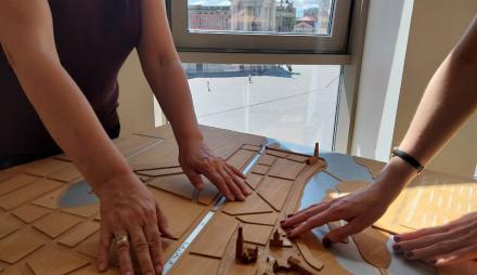 Führung Potsdams Geschichte mit allen Sinnen erleben, Foto: Ute Meesmann, Lizenz: Potsdam Museum