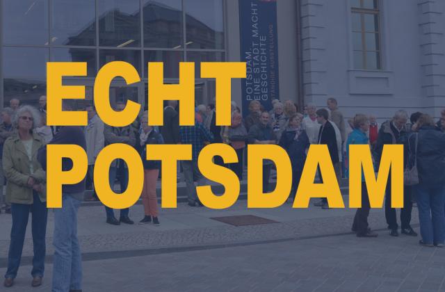 Text im Bild: Echt Potsdam