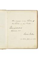 Baumgartenbrück Gästebuch, Eintrag Marie Goslich