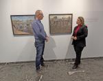 Besuch Frank Herrmann in der Brockhusen-Ausstellung