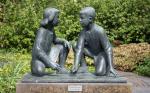 Ansicht Skulptur auf der Freundschaftsinsel