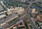 Luftbild Alter Markt, vmtl. 1990 