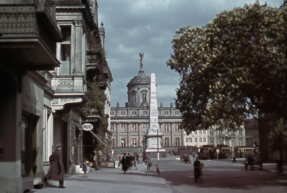 Blick auf Alter Markt, um 1940