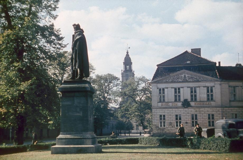Der Steubenplatz um 1940