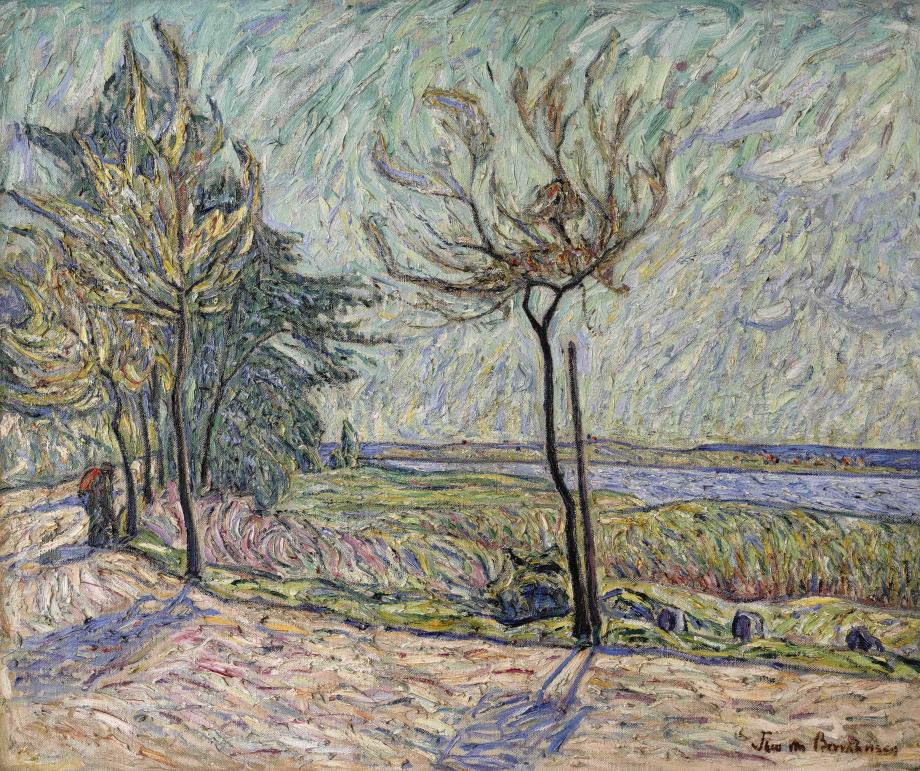 Gemälde mit Landschaft