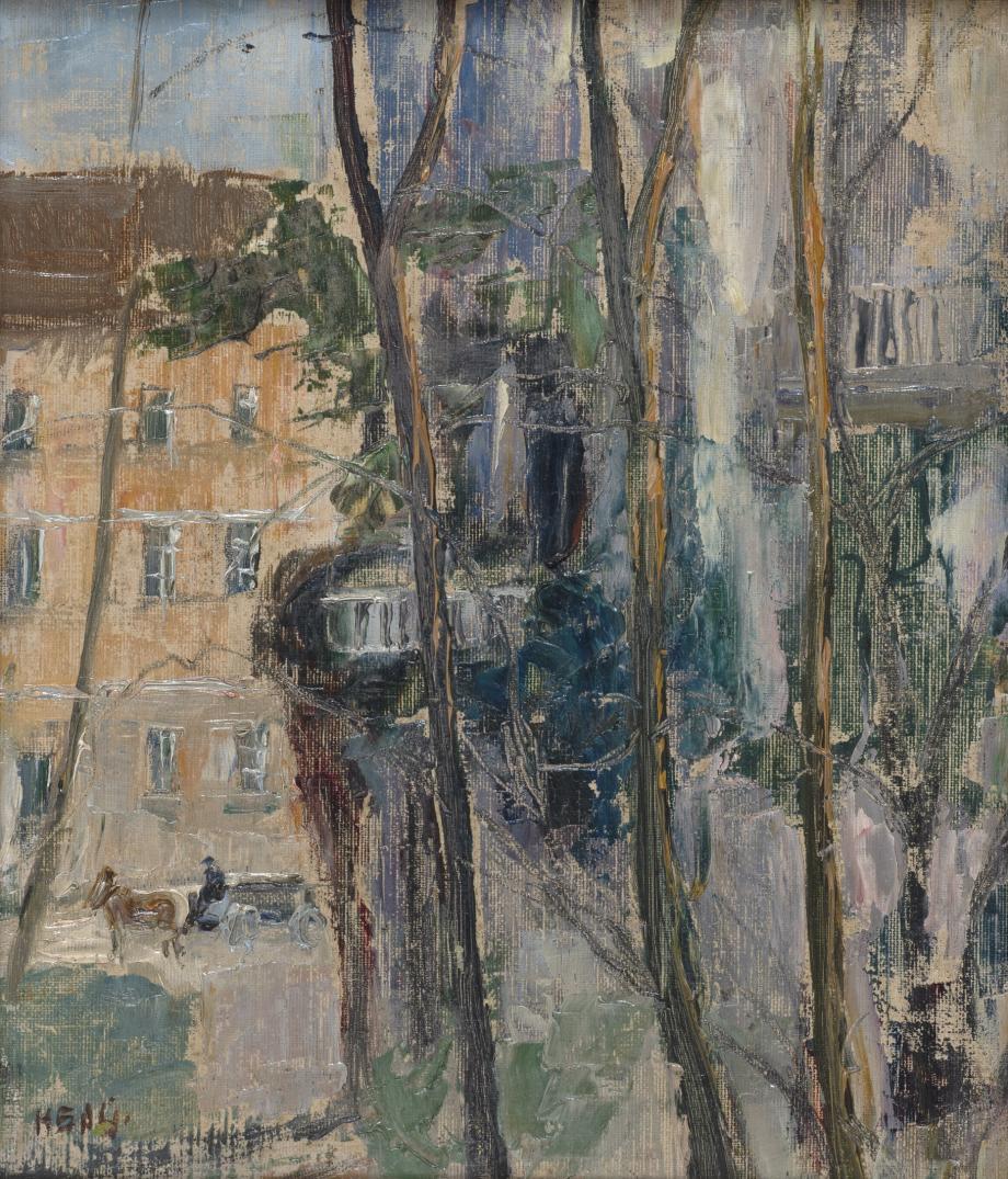 Hannah Schreiber de Grahl Alte Luisenstraße Potsdam, 1925© Potsdam-Museum – Forum für Kunst und Geschichte, Hannah Schreiber de Grahl Alte Luisenstraße Potsdam, 1925© Potsdam-Museum – Forum für Kunst und Geschichte,