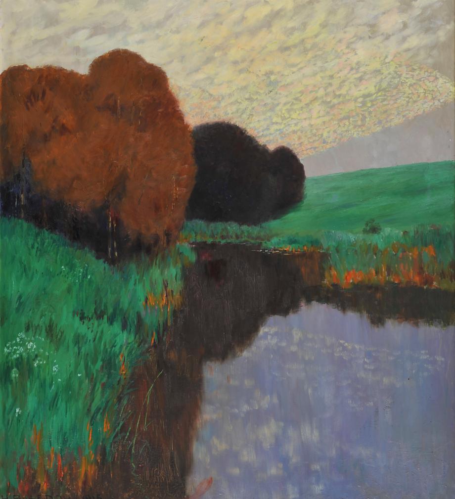 Heinrich Basedow d. Ä., Vorfrühling – Havelpartie, Heinrich Basedow d. Ä., Vorfrühling – Havelpartie,