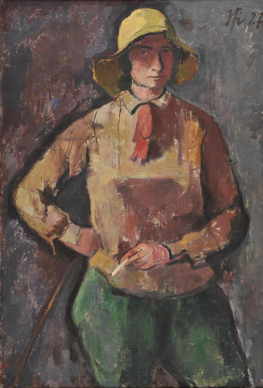 Ilse Fischer, Mädchen mit Reitgerte, Ilse Fischer, Mädchen mit Reitgerte,
