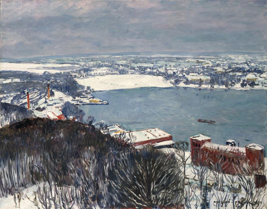 Philipp Franck, Blick auf Potsdam-Hermannswerder, Philipp Franck, Blick auf Potsdam-Hermannswerder,