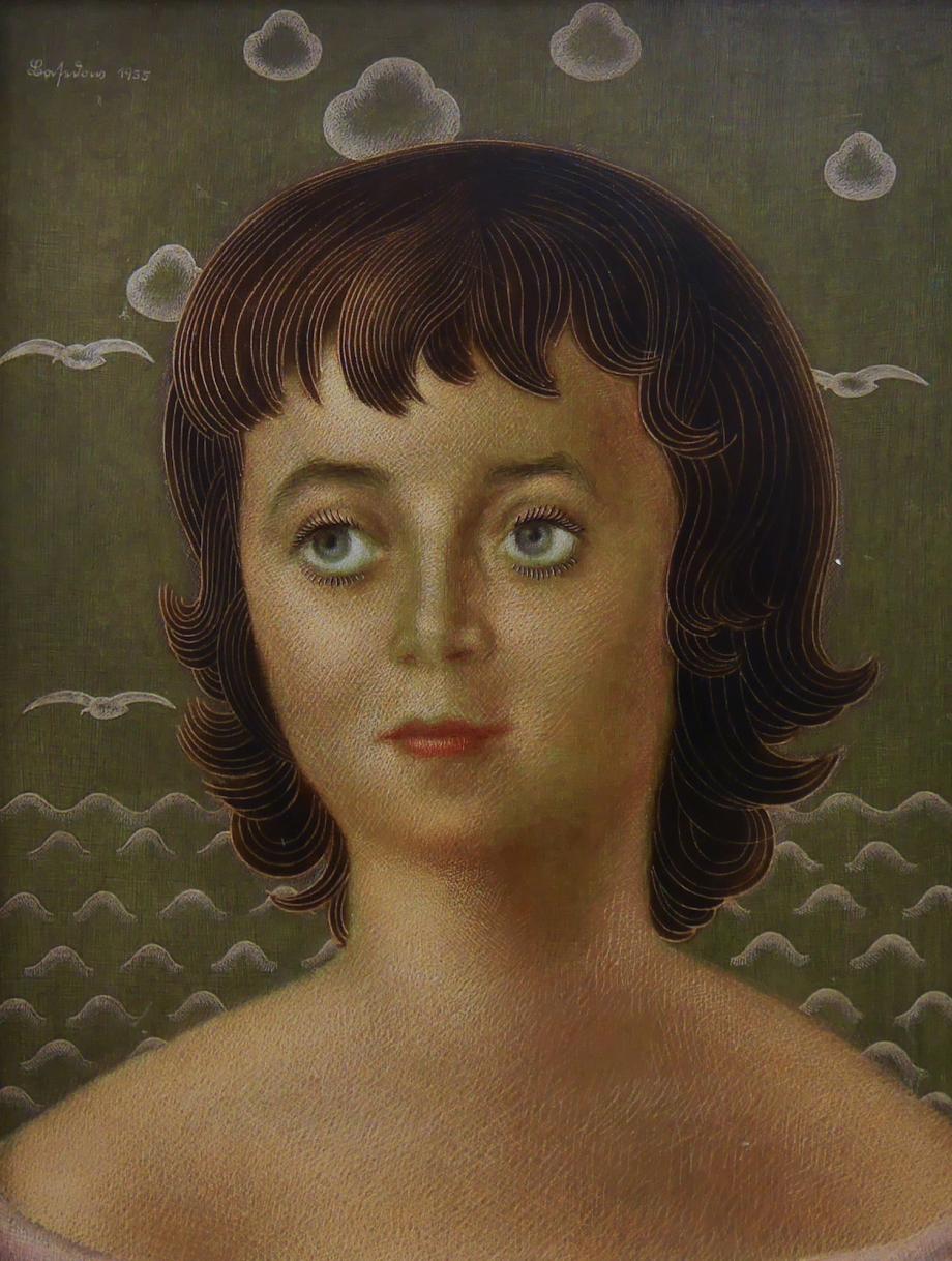 Heinrich Basedow d. J., Porträt Ruth Lenzki,
