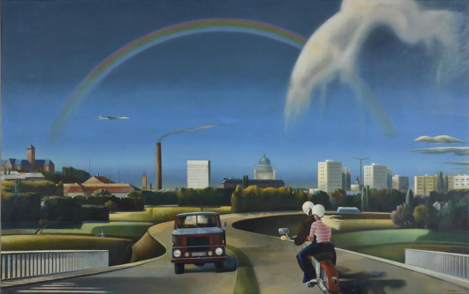 Werner Gottsmann, Potsdamer Stadtlandschaft, © Potsdam-Museum – Forum für Kunst und Geschichte, VG Bild-Kunst, Bonn 2021, Werner Gottsmann, Potsdamer Stadtlandschaft, © Potsdam-Museum – Forum für Kunst und Geschichte, VG Bild-Kunst, Bonn 2021,