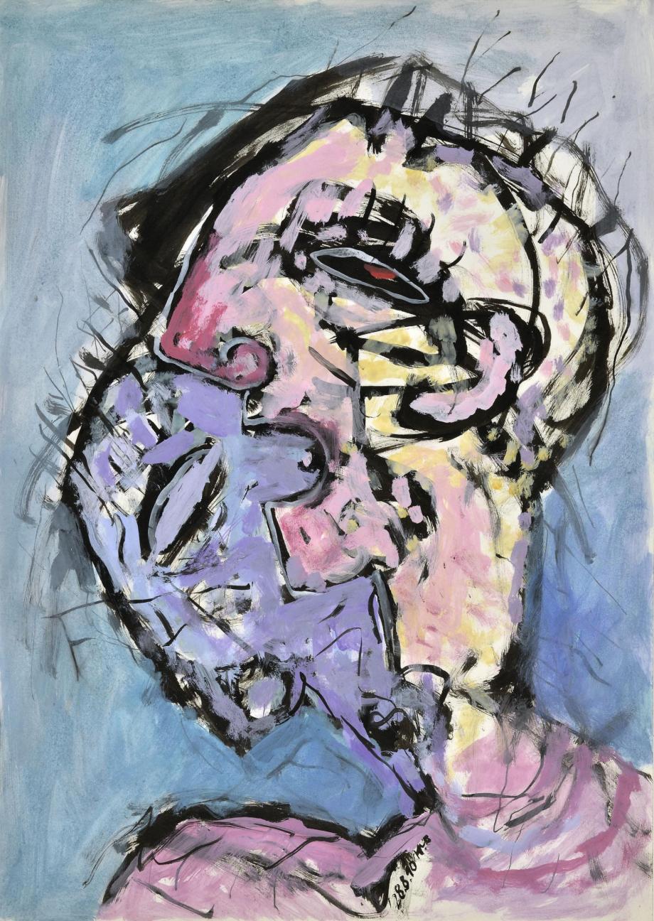 Bernd Krenkel, Folge "Verwirrung" Blatt 4, © Potsdam Museum – Forum für Kunst und Geschichte, Bernd Krenkel, Folge "Verwirrung" Blatt 4, © Potsdam Museum – Forum für Kunst und Geschichte,