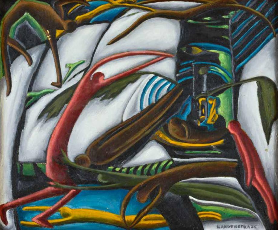 Magda Langenstraß-Uhlig, Figurenkomposition, © VG Bild-Kunst, Bonn 2021, Magda Langenstraß-Uhlig, Figurenkomposition, © VG Bild-Kunst, Bonn 2021,