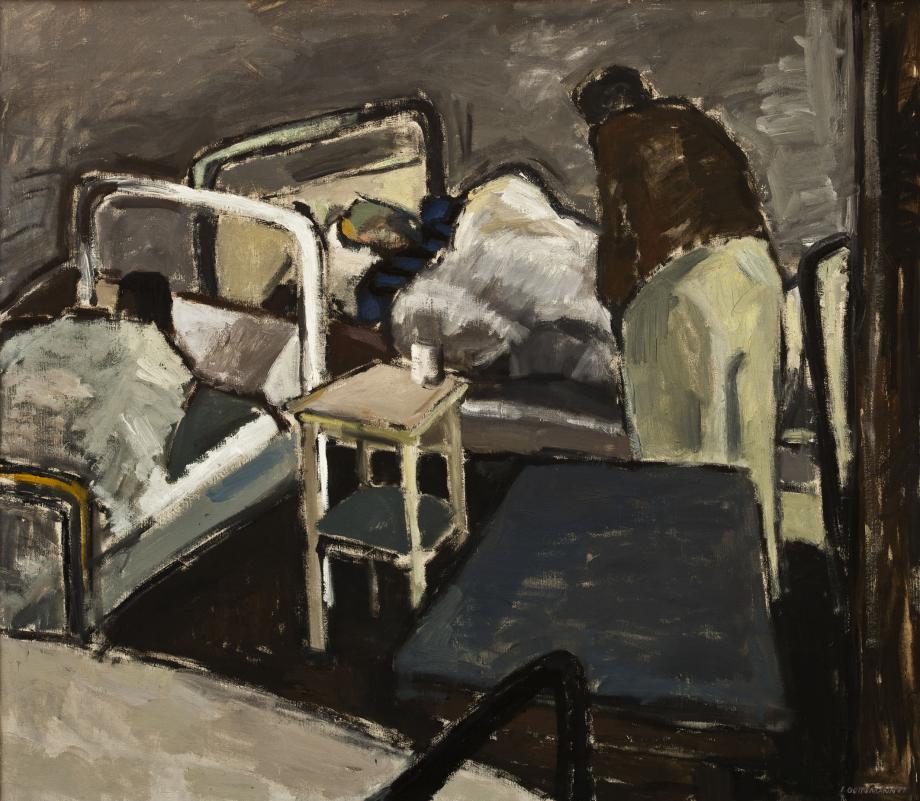 Frank Gottsmann, Pflegezimmer, © VG Bild-Kunst, Bonn 2021, Frank Gottsmann, Pflegezimmer, © VG Bild-Kunst, Bonn 2021,