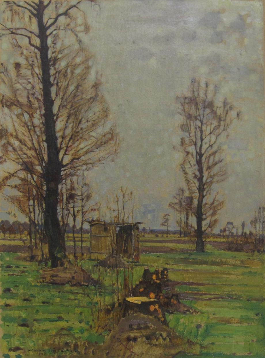 Hans Klohss, Landschaft bei Eiche (Landschaft bei Potsdam), Hans Klohss, Landschaft bei Eiche (Landschaft bei Potsdam),