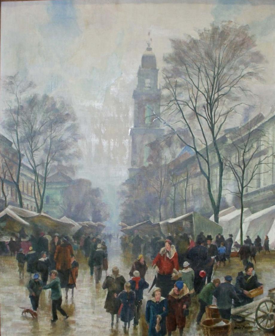 Otto Heinrich, Jahrmarkt in Potsdam, Otto Heinrich, Jahrmarkt in Potsdam,