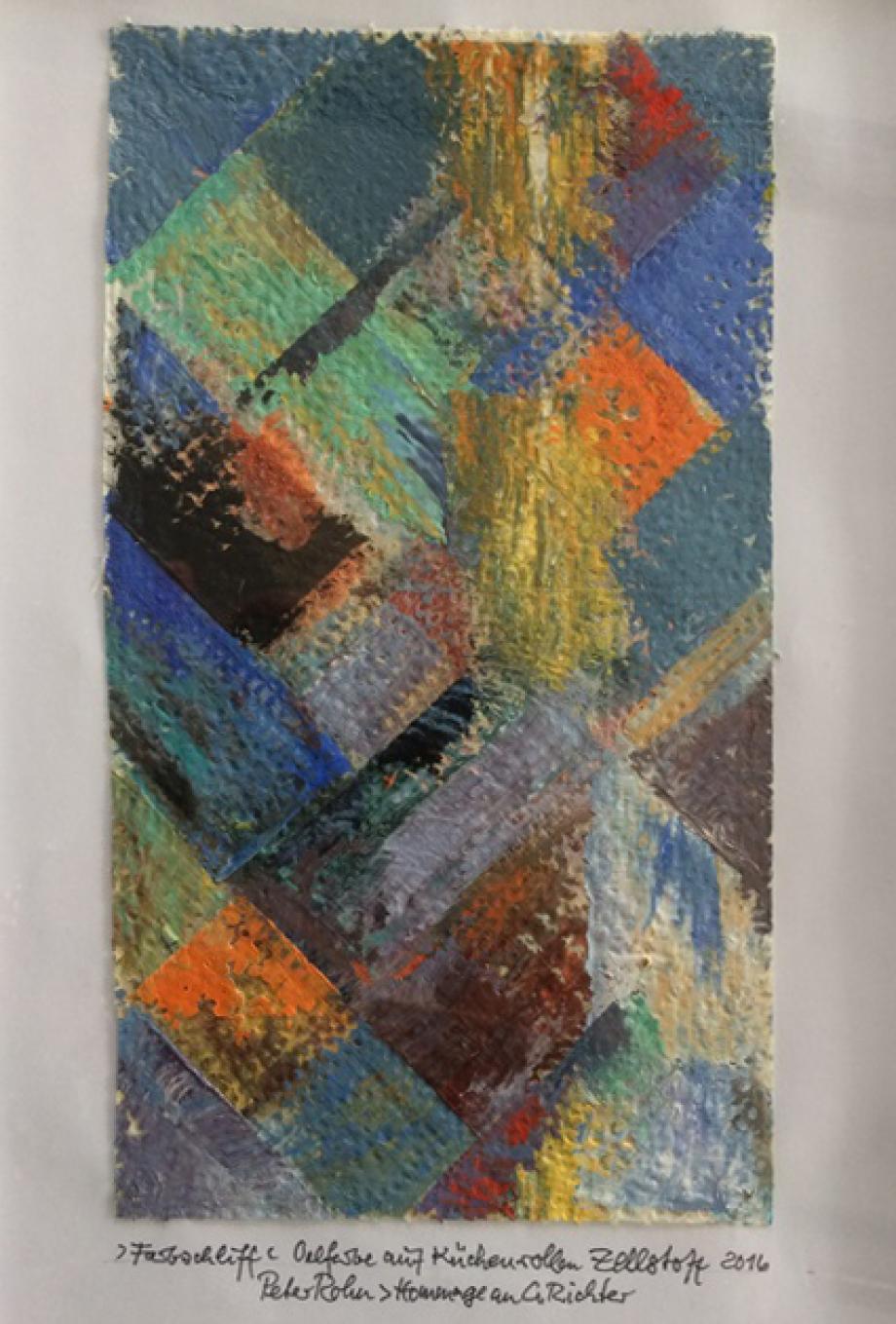 Peter Rohn, Hommage an G. Richter,