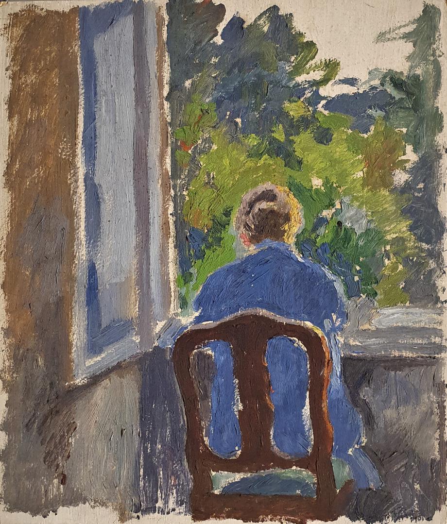Otto Hundt, Frau am offenen Fenster, © Potsdam Museum – Forum für Kunst und Geschichte, Otto Hundt, Frau am offenen Fenster, © Potsdam Museum – Forum für Kunst und Geschichte,