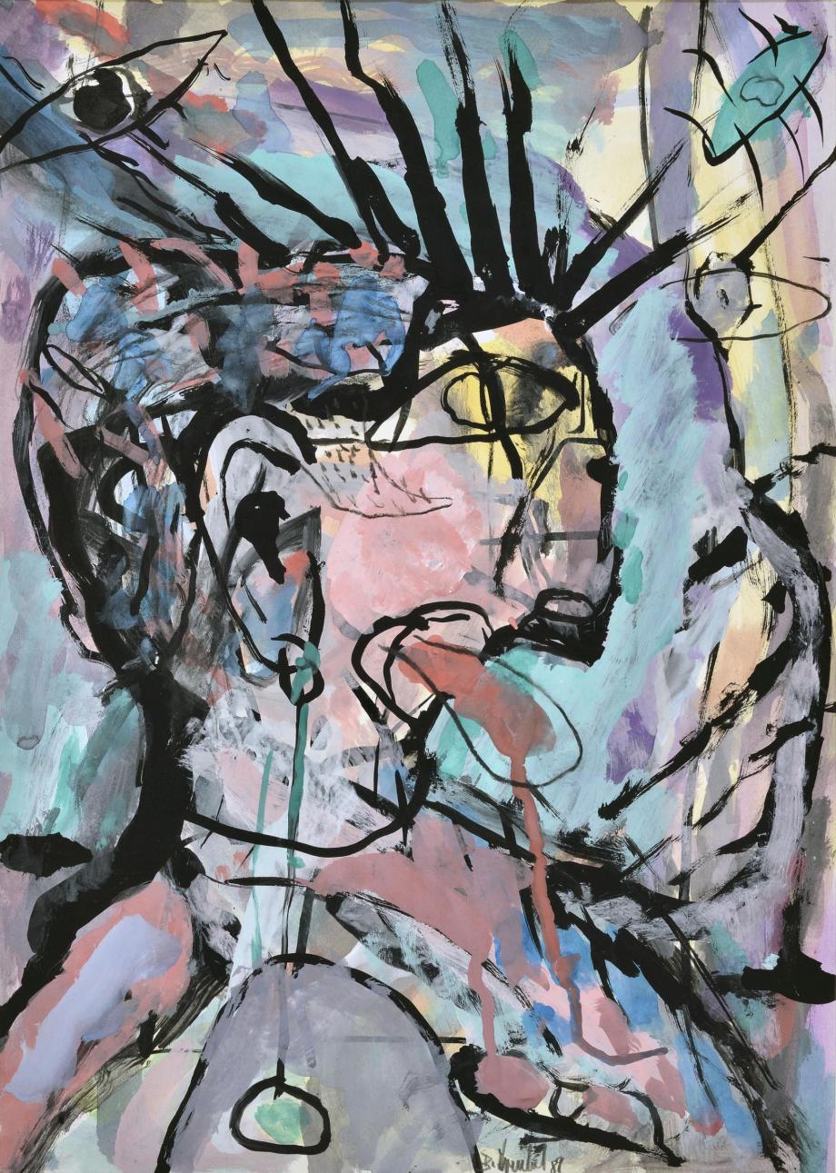 Bernd Krenkel, Folge "Verwirrung" Blatt 3, © Potsdam Museum – Forum für Kunst und Geschichte, Bernd Krenkel, Folge "Verwirrung" Blatt 3, © Potsdam Museum – Forum für Kunst und Geschichte,