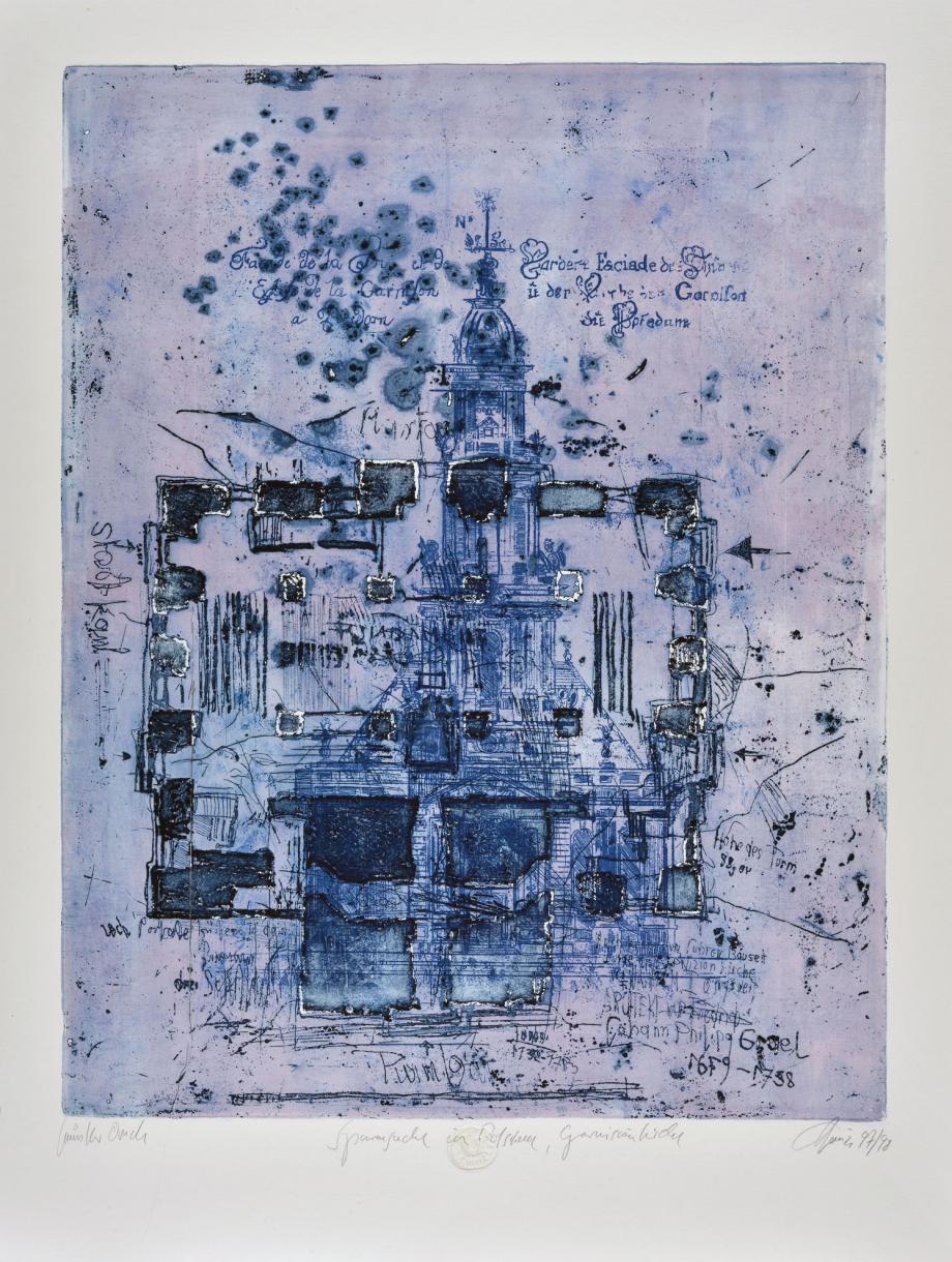 Christian Heinze Spurensuche in Potsdam. Garnisonkirche, © VG Bild-Kunst, Bonn 2021, Christian Heinze Spurensuche in Potsdam. Garnisonkirche, © VG Bild-Kunst, Bonn 2021,