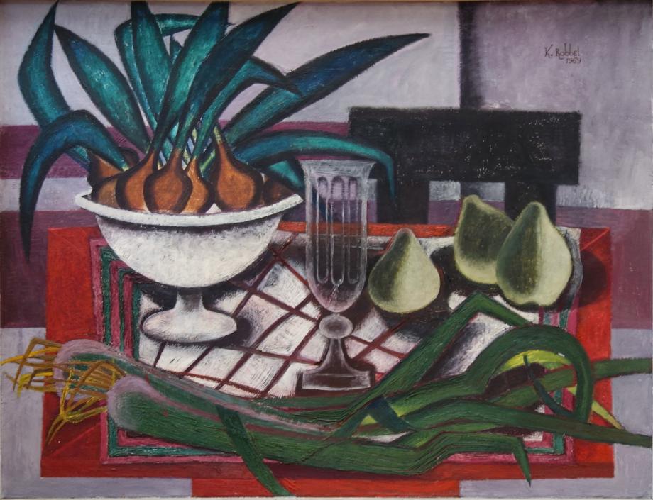 Kurt Robbel, Stillleben mit Porree, © Potsdam-Museum – Forum für Kunst und Geschichte, Kurt Robbel, Stillleben mit Porree, © Potsdam-Museum – Forum für Kunst und Geschichte,