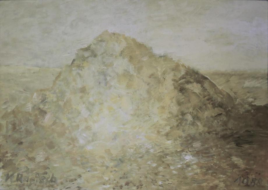 Karl Raetsch, Strohhaufen,