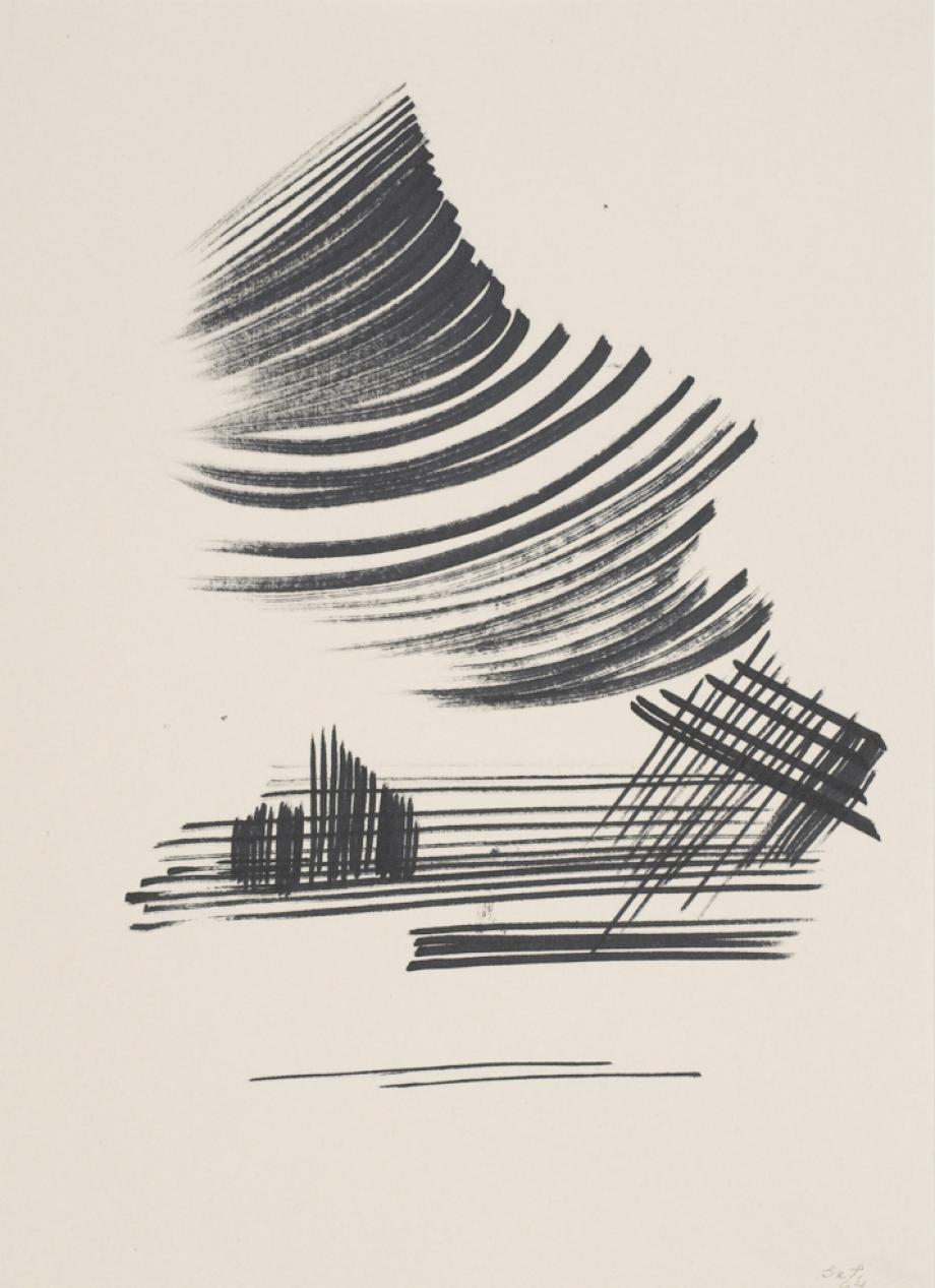 Gertrude Sandmann, Parallelen (Wolke und Landschaft), Gertrude Sandmann, Parallelen (Wolke und Landschaft),