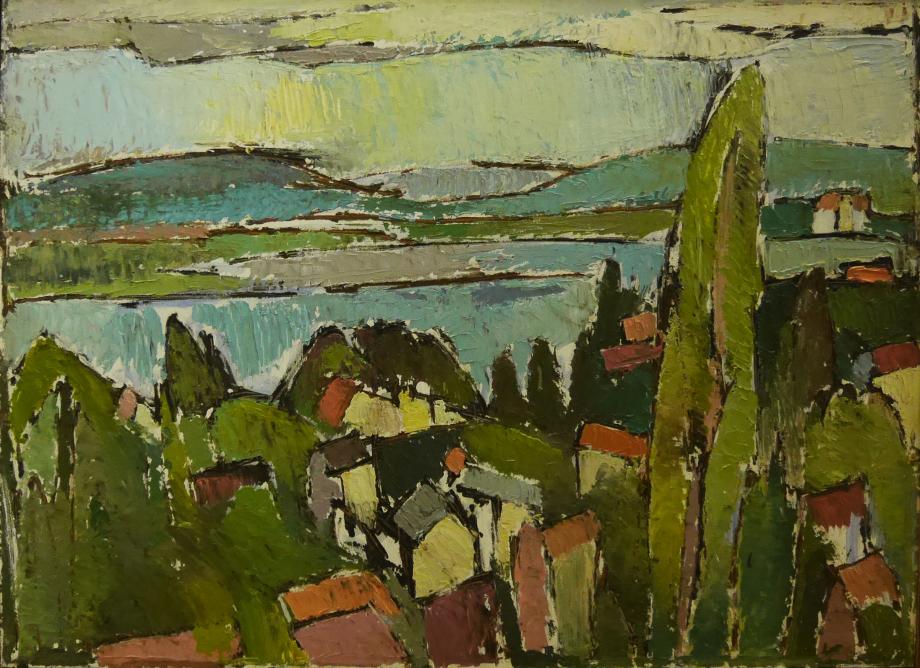 Wolfgang Thiel,  Werderaner Landschaft,