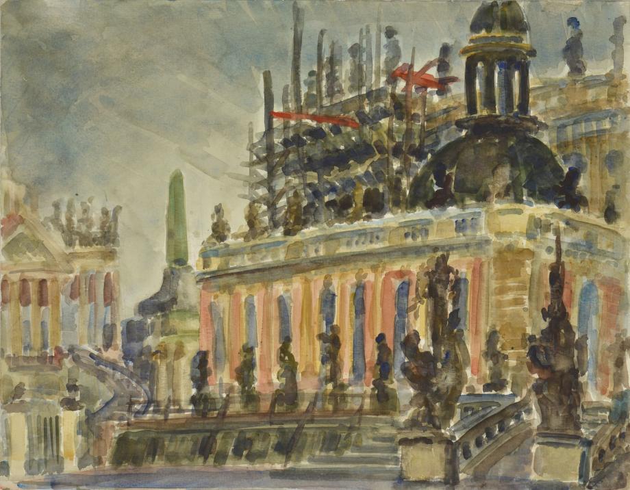 Peter Panzner, Am Neuen Palais, © VG Bild-Kunst, Bonn 2021,