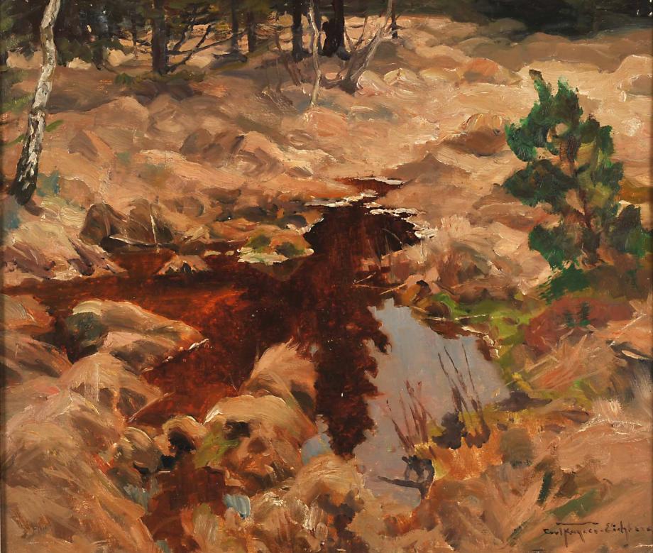 Carl Kayser-Eichberg, Waldteich, © Potsdam Museum – Forum für Kunst und Geschichte, Carl Kayser-Eichberg, Waldteich, © Potsdam Museum – Forum für Kunst und Geschichte,