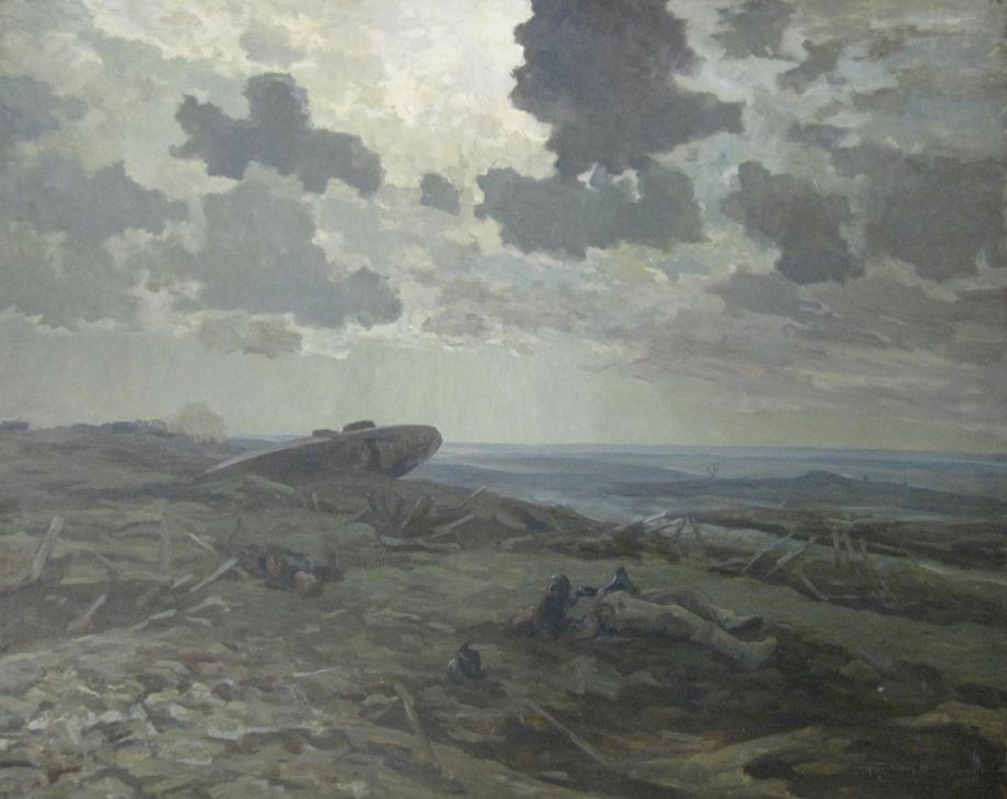 Carl Kayser Eichberg, Schlachtfeld bei Verdun, Carl Kayser Eichberg, Schlachtfeld bei Verdun,