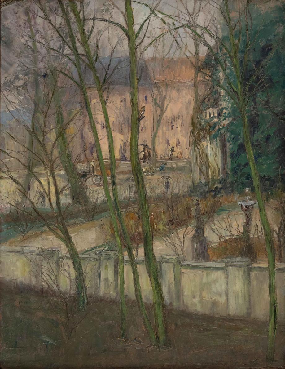 Hannah Schreiber de Grahl, Regentag in Potsdam, © Potsdam-Museum – Forum für Kunst und Geschichte, Hannah Schreiber de Grahl, Regentag in Potsdam, © Potsdam-Museum – Forum für Kunst und Geschichte,