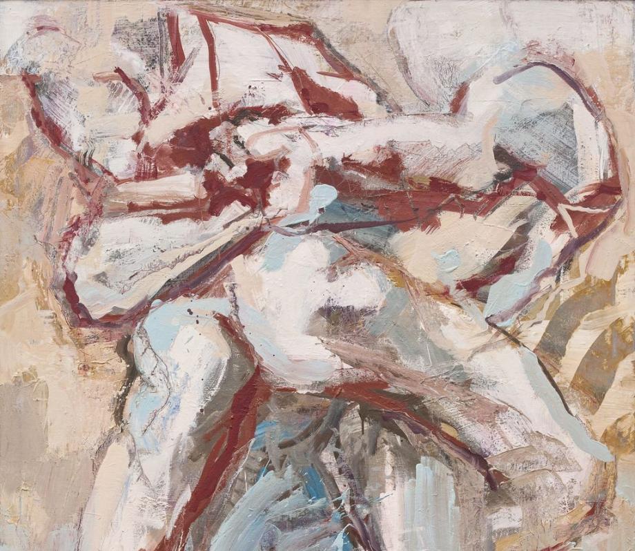 Stefan Velten, Ringende, 1988 © Potsdam Museum,