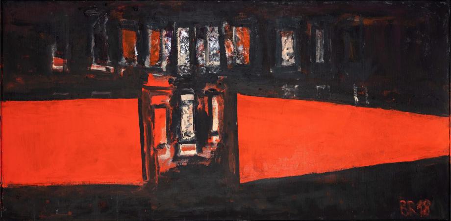 Barbara Raetsch, Bauzaun V, © VG Bild-Kunst, Bonn 2021,