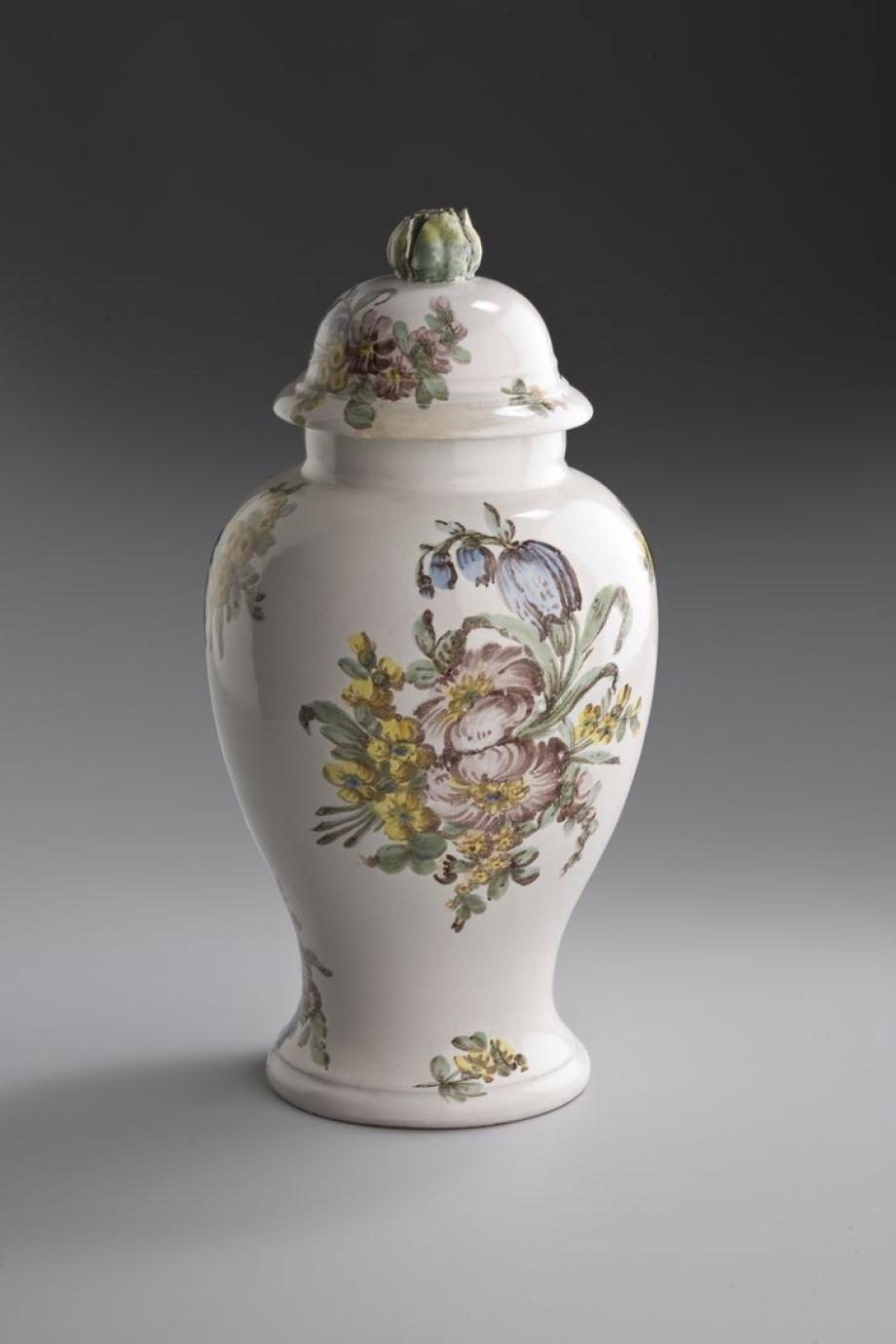 Deckelvase, Manufaktur Sartori, Deckelvase, Manufaktur Sartori,