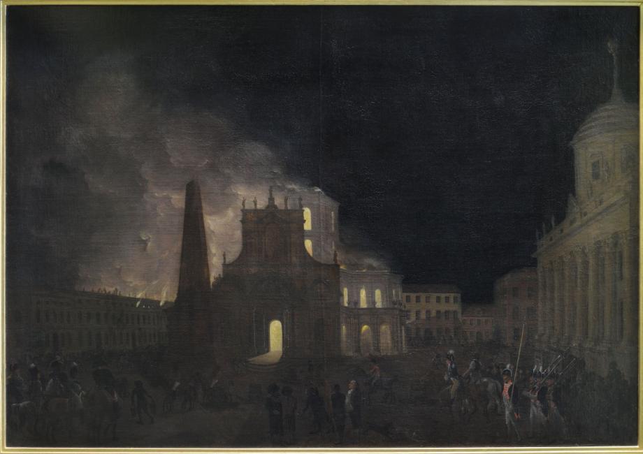 Der Brand der Nikolaikirche zu Potsdam am 3. September 1795, Der Brand der Nikolaikirche zu Potsdam am 3. September 1795,
