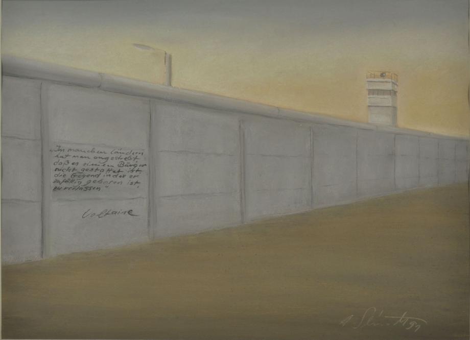 Alfred Schmidt, Grenzmauer, Alfred Schmidt, Grenzmauer,