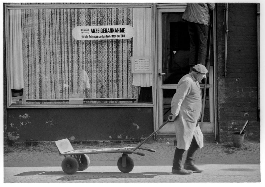Friedrich-Ebert-Straße 20, Anzeigenannahme 1977-78 © Potsdam Museum