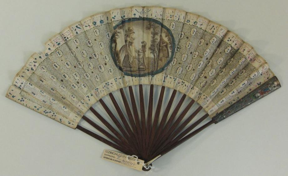 Faltfächer, um 1780 © Potsdam Museum, Faltfächer, um 1780 © Potsdam Museum,