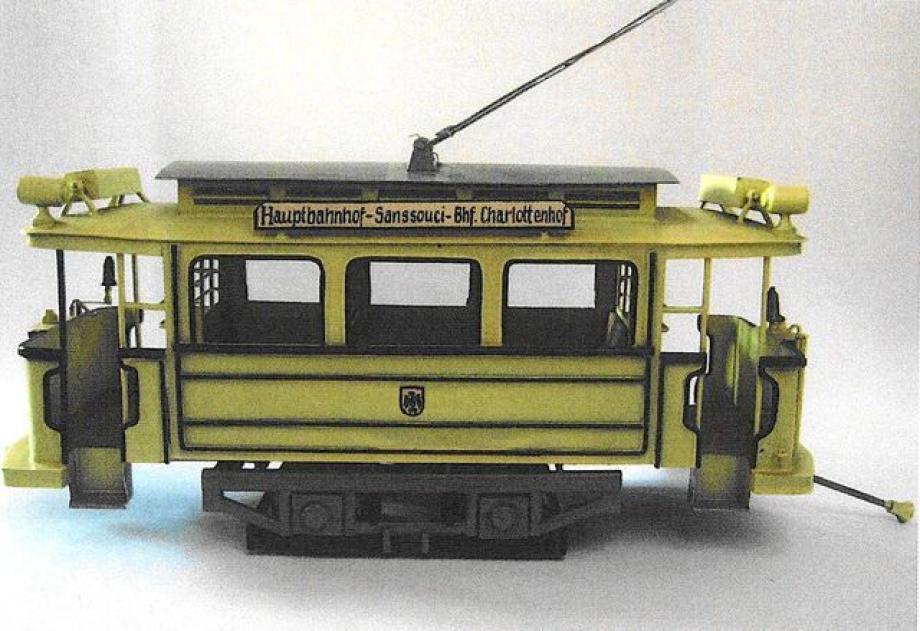 Modell der Potsdamer Pferde-Eisenbahn, Modell der Potsdamer Pferde-Eisenbahn,