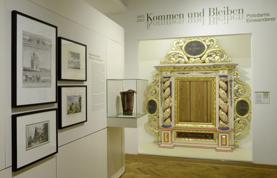 Aufsatz des Golmer Altars, 1718,