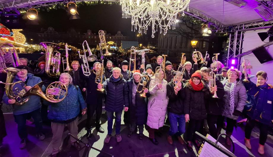 Auftritt des Kreisposaunenchors