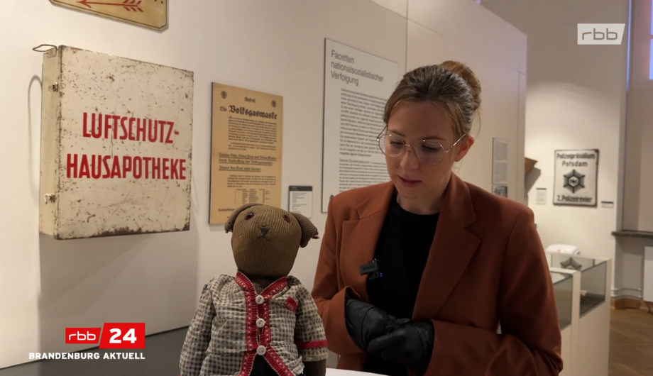 Ausschnitt rbb- Brandenburg Aktuell TEDDY