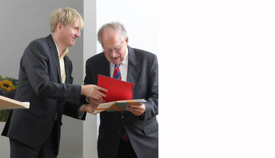 Gratulation zum 80. Geburtstag von  Hartmut Knitter, 2014