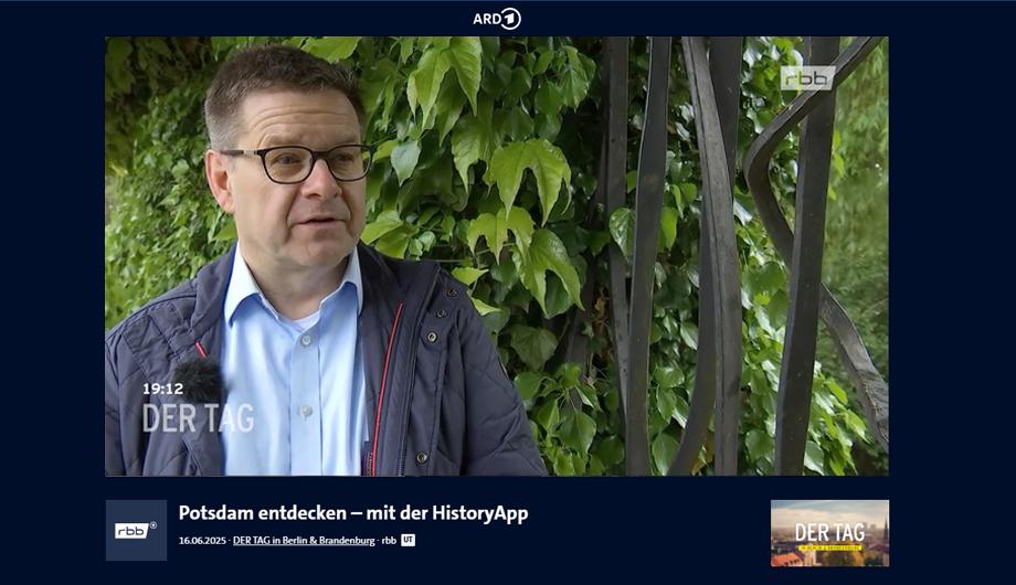 Screenshot rbb TV