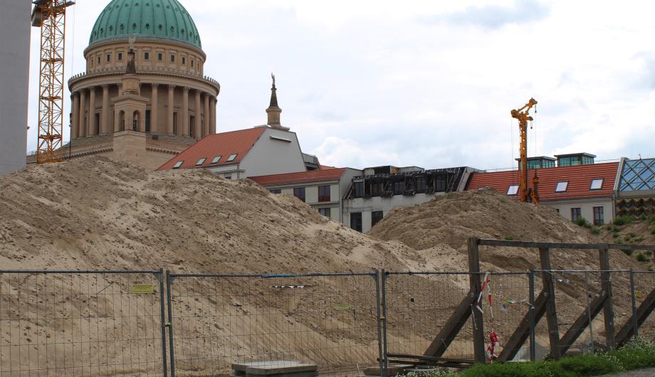 heutiger Blick auf den Standort, 2025
